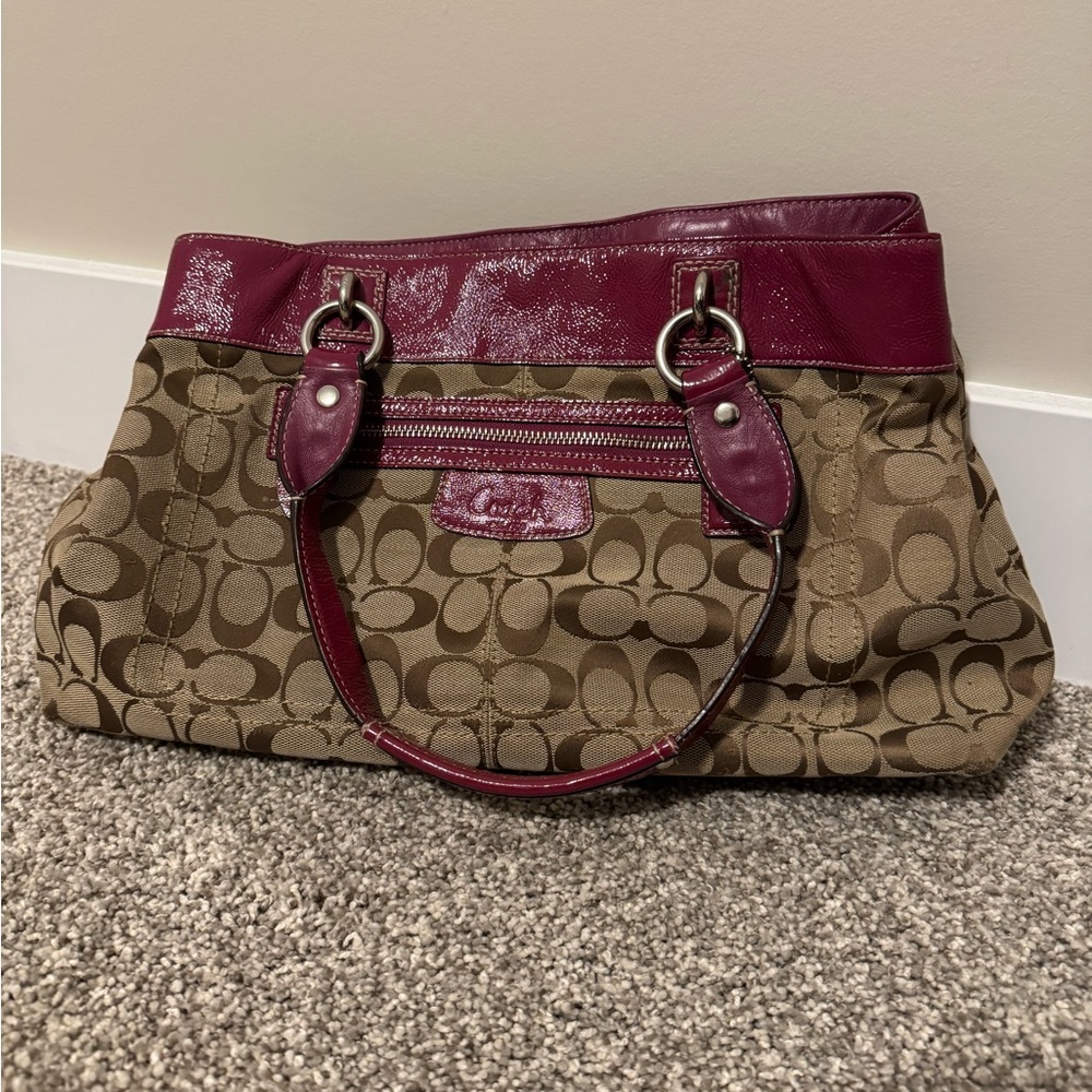 Coach Signature Handbag